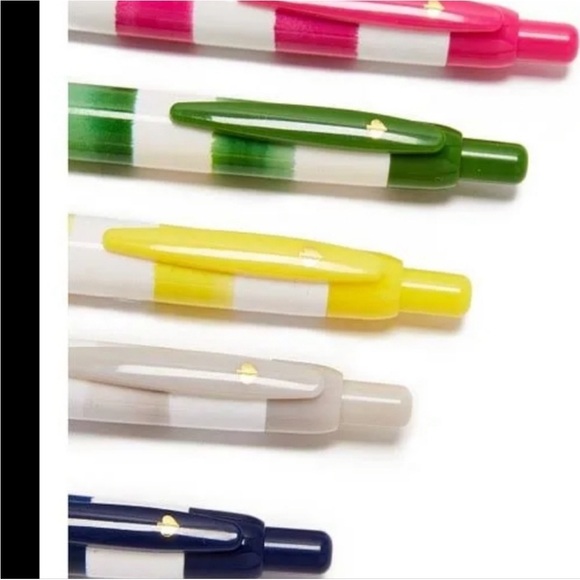 Kate Spade Vibrant Striped Pen Collection - Picture 2 of 2